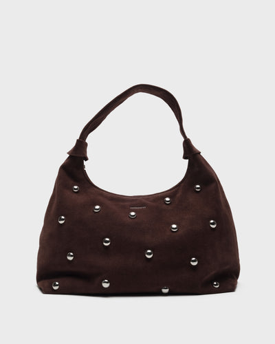 Big Dandy Rivet Suede Chocolate