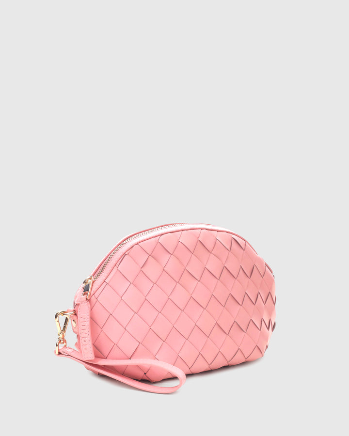 Núnoo Cara Braided Florence Quartz Pink w. Gold Small bag Quartz Pink