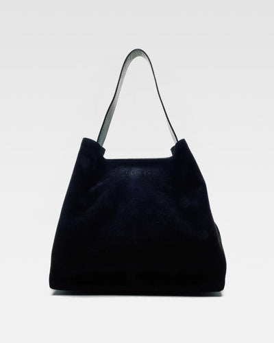 Chiara Suede Black w. Gold