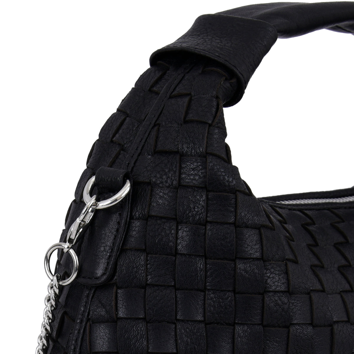 Núnoo Dandy Braided Black Small bag Black
