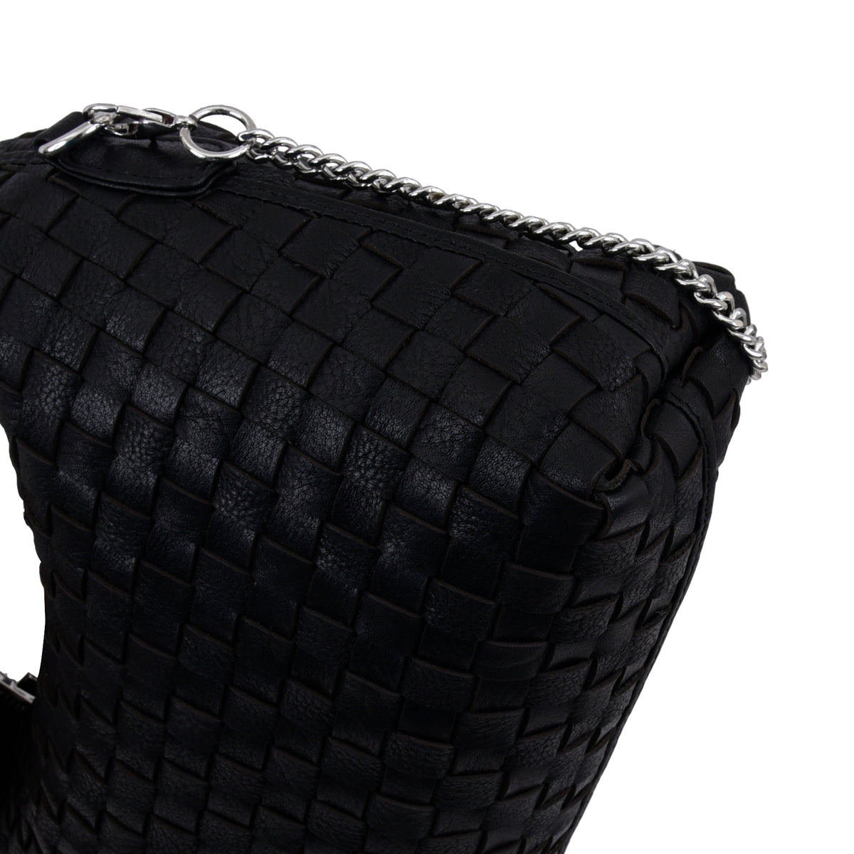 Núnoo Dandy Braided Black Small bag Black