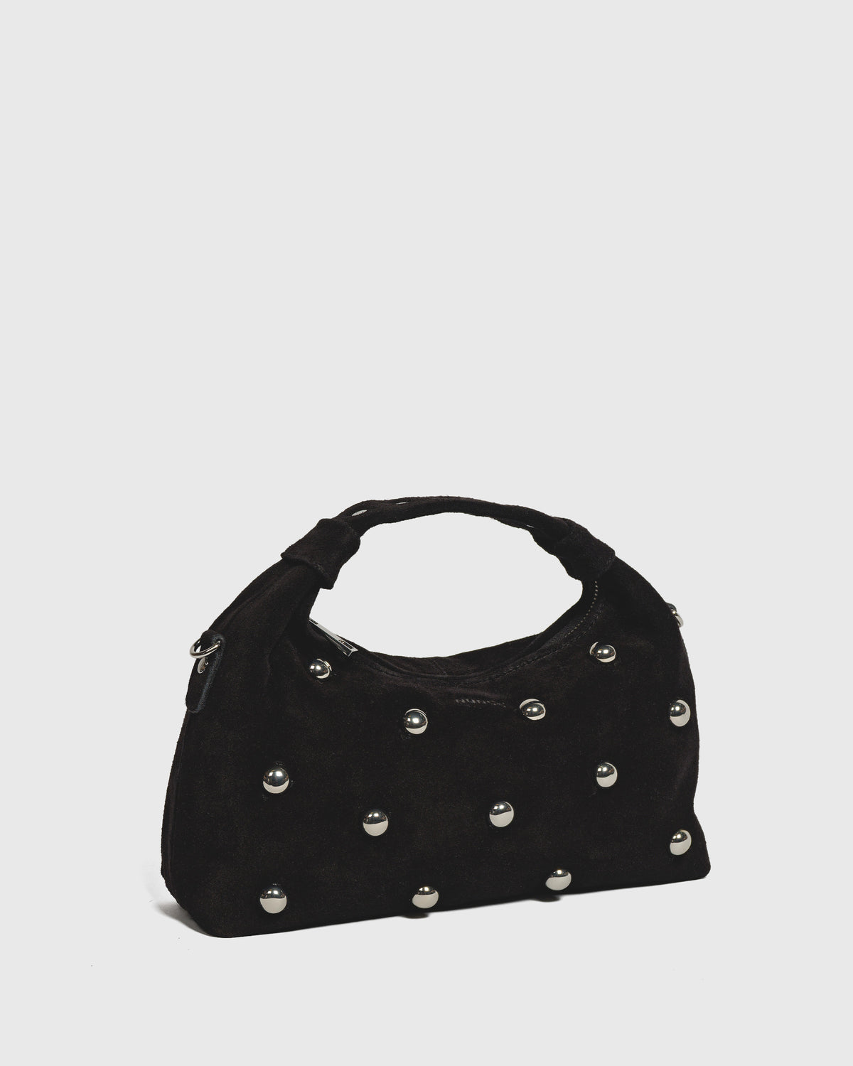 Núnoo Dandy Rivet Suede Black Medium Black