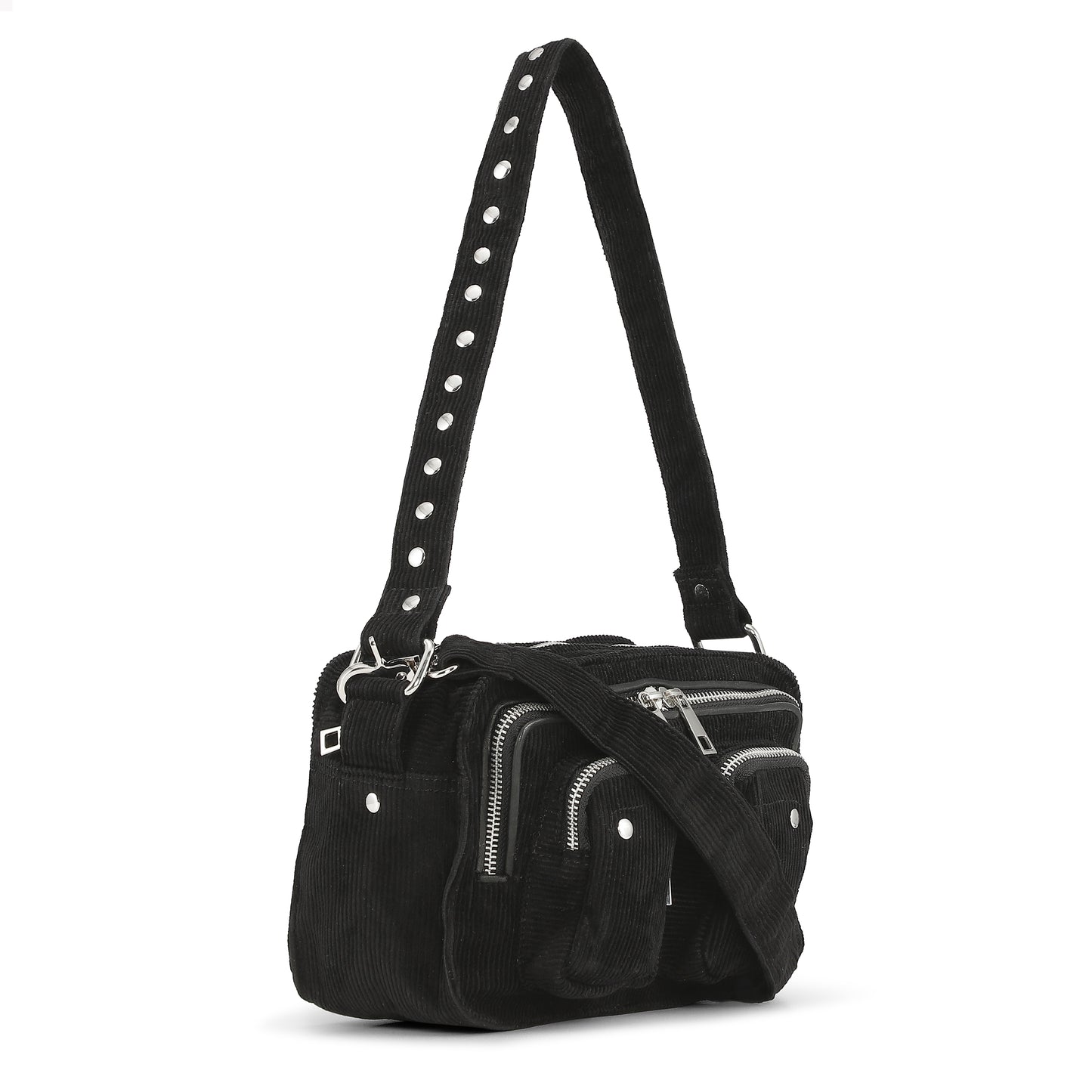 Núnoo Ellie corduroy black Medium Black