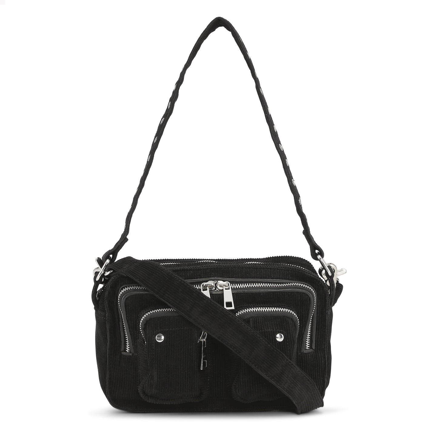 Núnoo Ellie corduroy black Medium Black