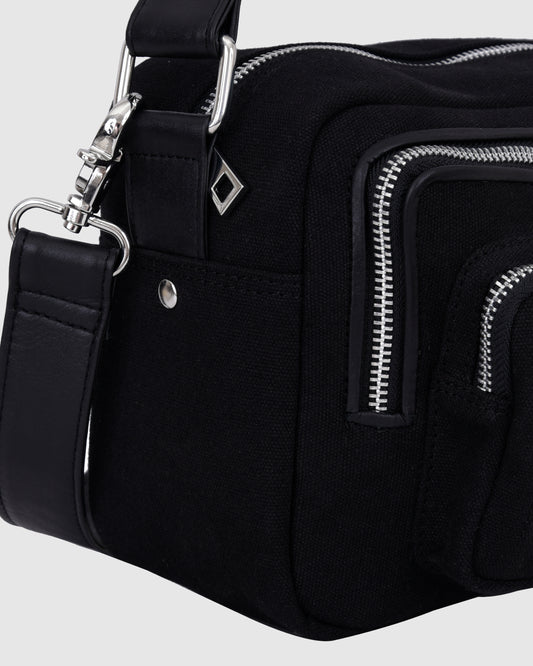 Núnoo Ellie recycled canvas black Medium