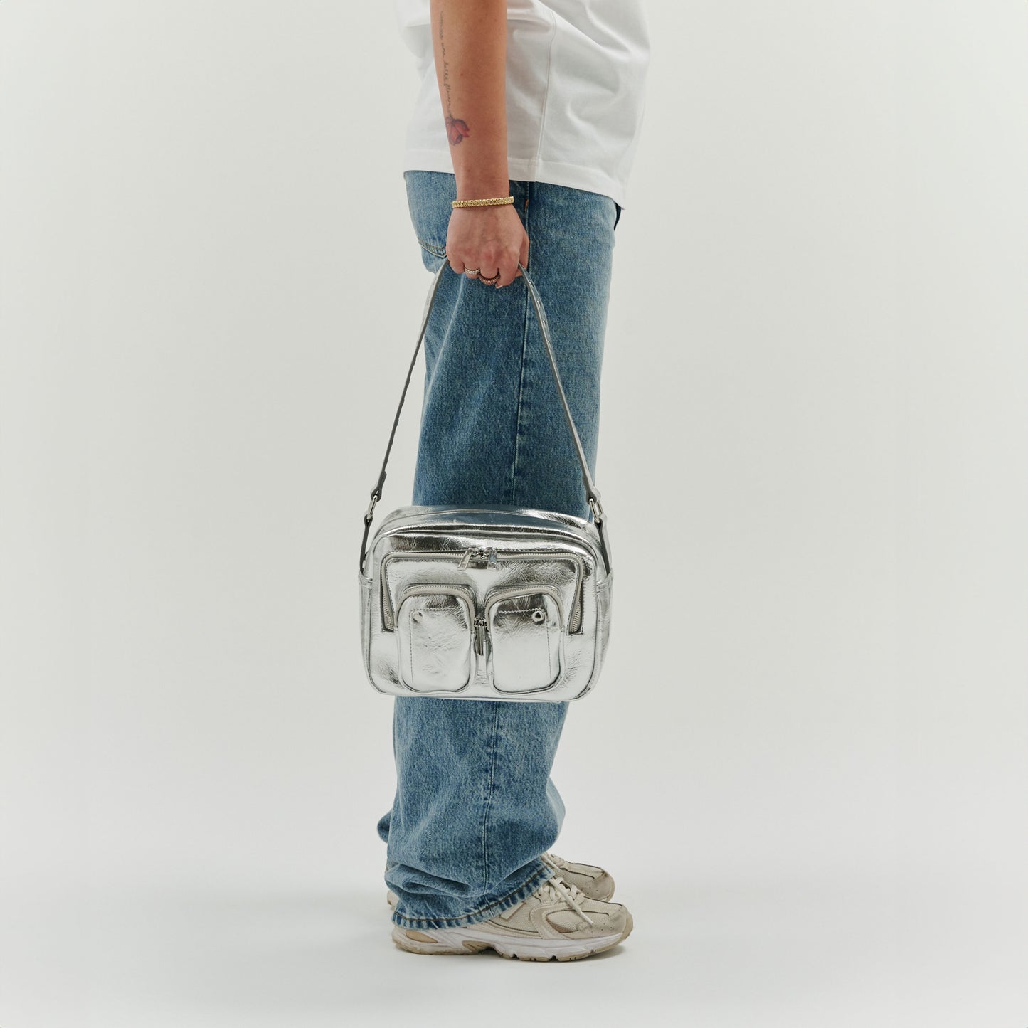 Núnoo Ellie recycled cool silver Medium Silver