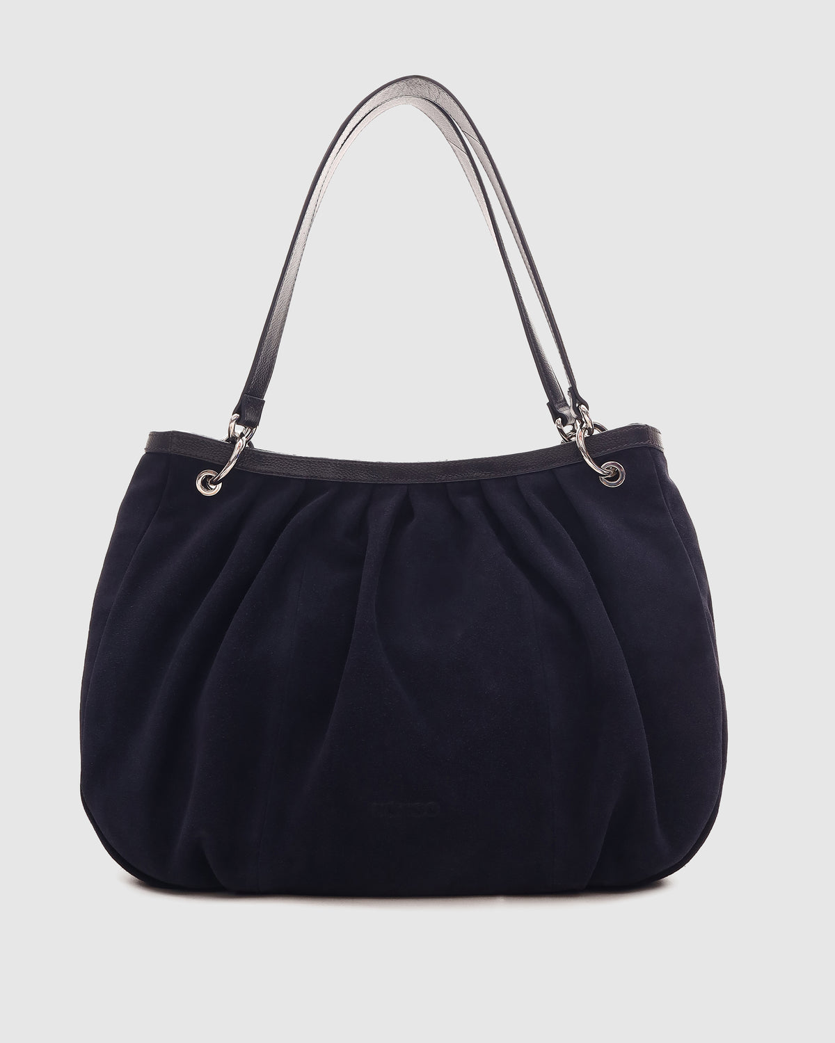 Núnoo Elsa Suede Midnight Blue Large Midnight Blue