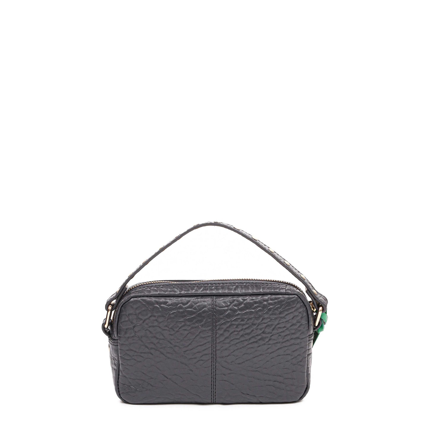 Núnoo Helena Buckle New Zealand Dark Grey w. Gold Medium Dark grey