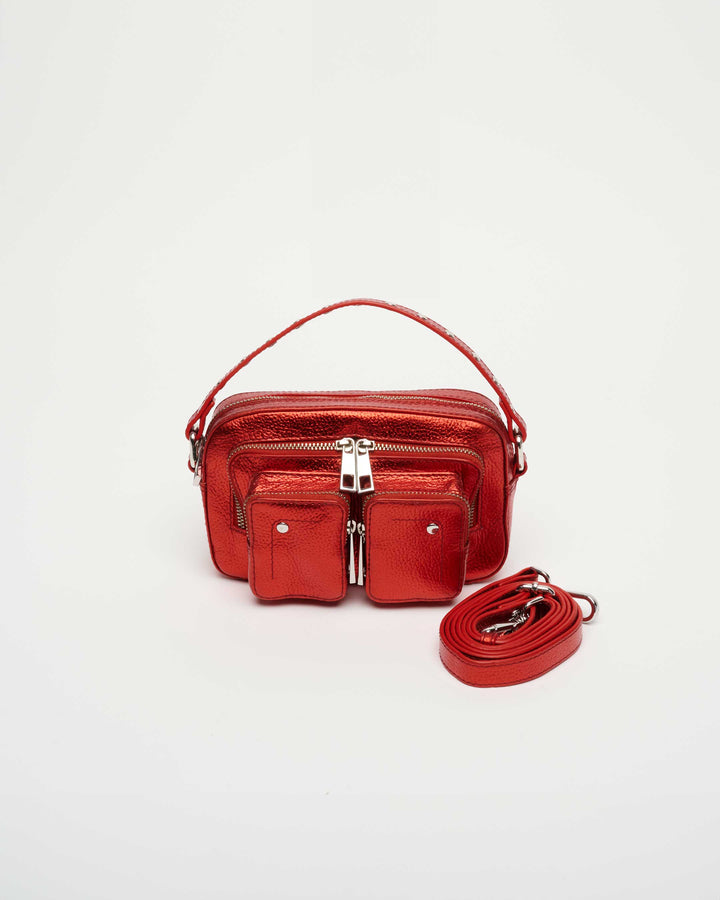 Núnoo Helena Metallic Bright Red Small bag Bright Red