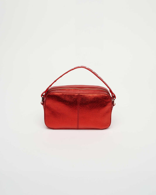 Núnoo Helena Metallic Bright Red Small bag Bright Red