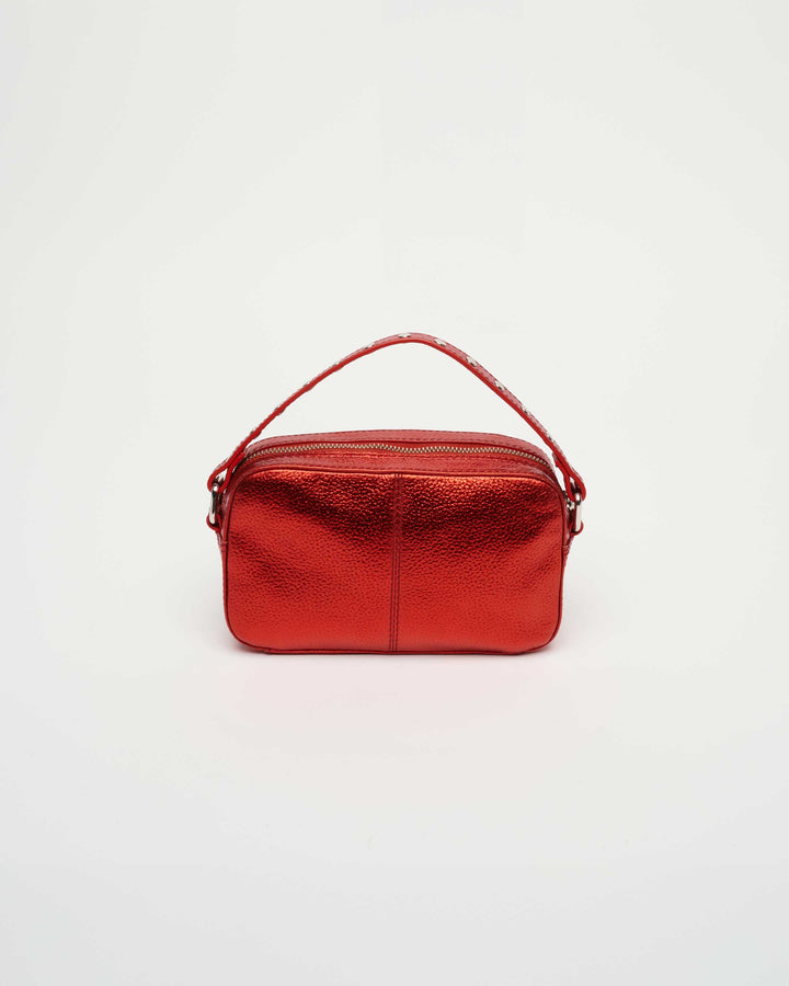 Núnoo Helena Metallic Bright Red Small bag Bright Red