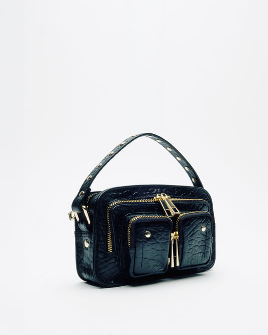 Núnoo Helena New Zealand Black w. gold Small bag