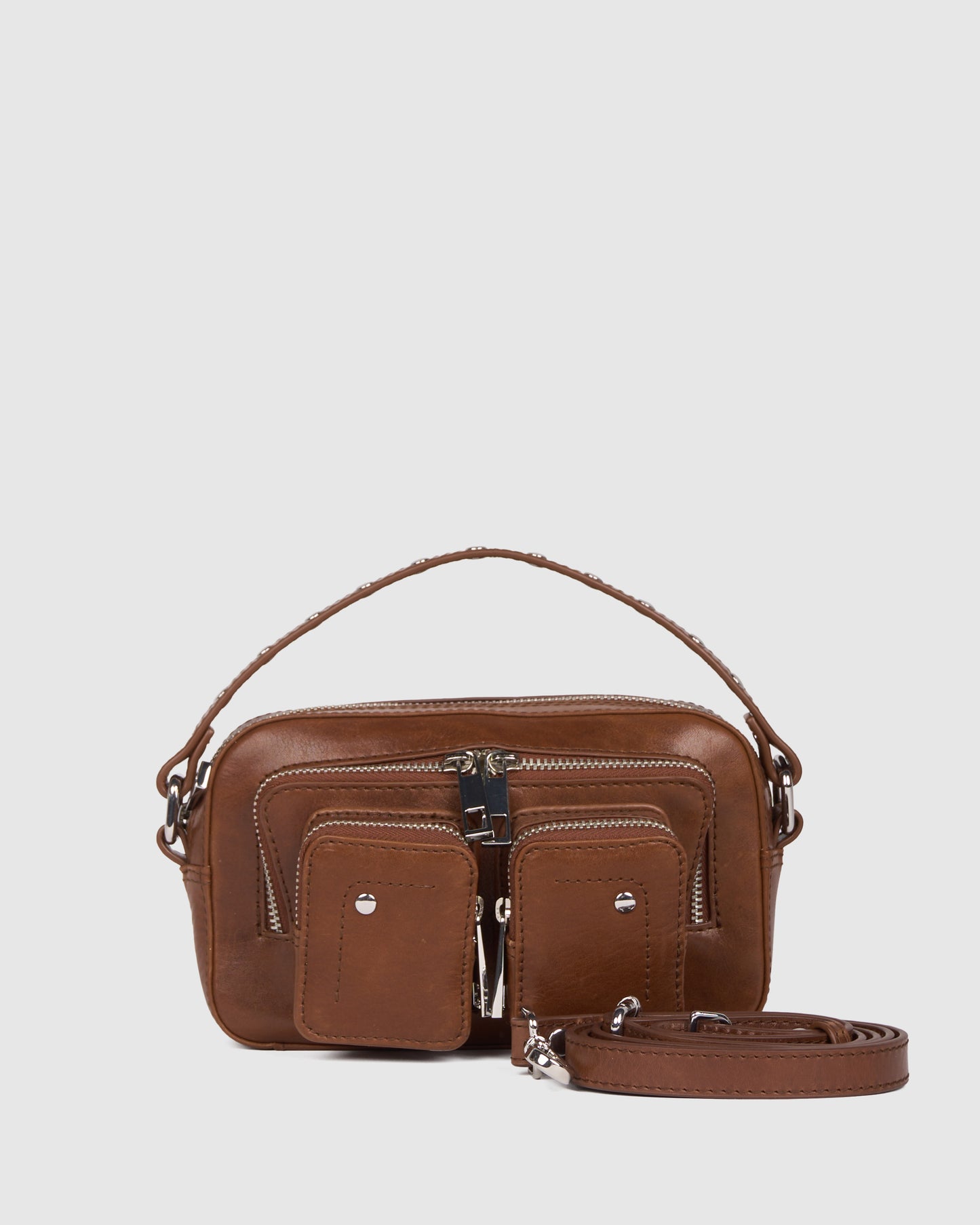 Núnoo Helena Rain Brown Small bag Brown