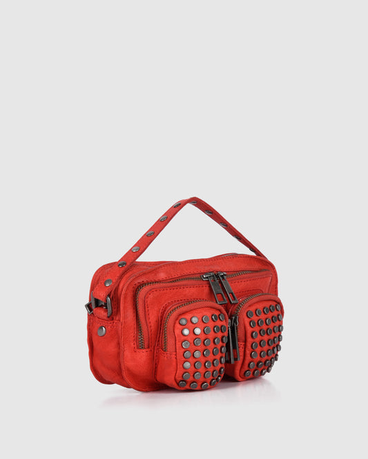 Núnoo Helena Rivet Washed Red Núnoo X One Dilemma Small bag Red