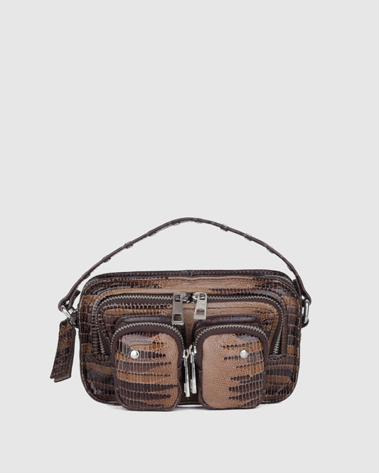Núnoo Helena Viper Brown Small bag Brown