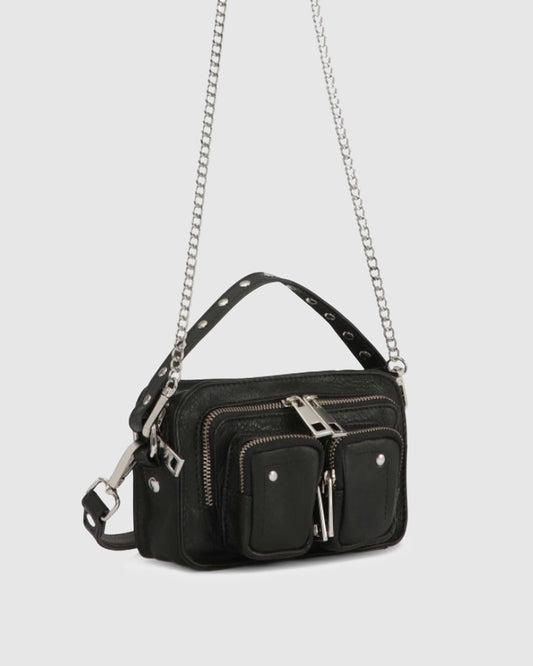 Núnoo Helena organic leather Black Small bag Black