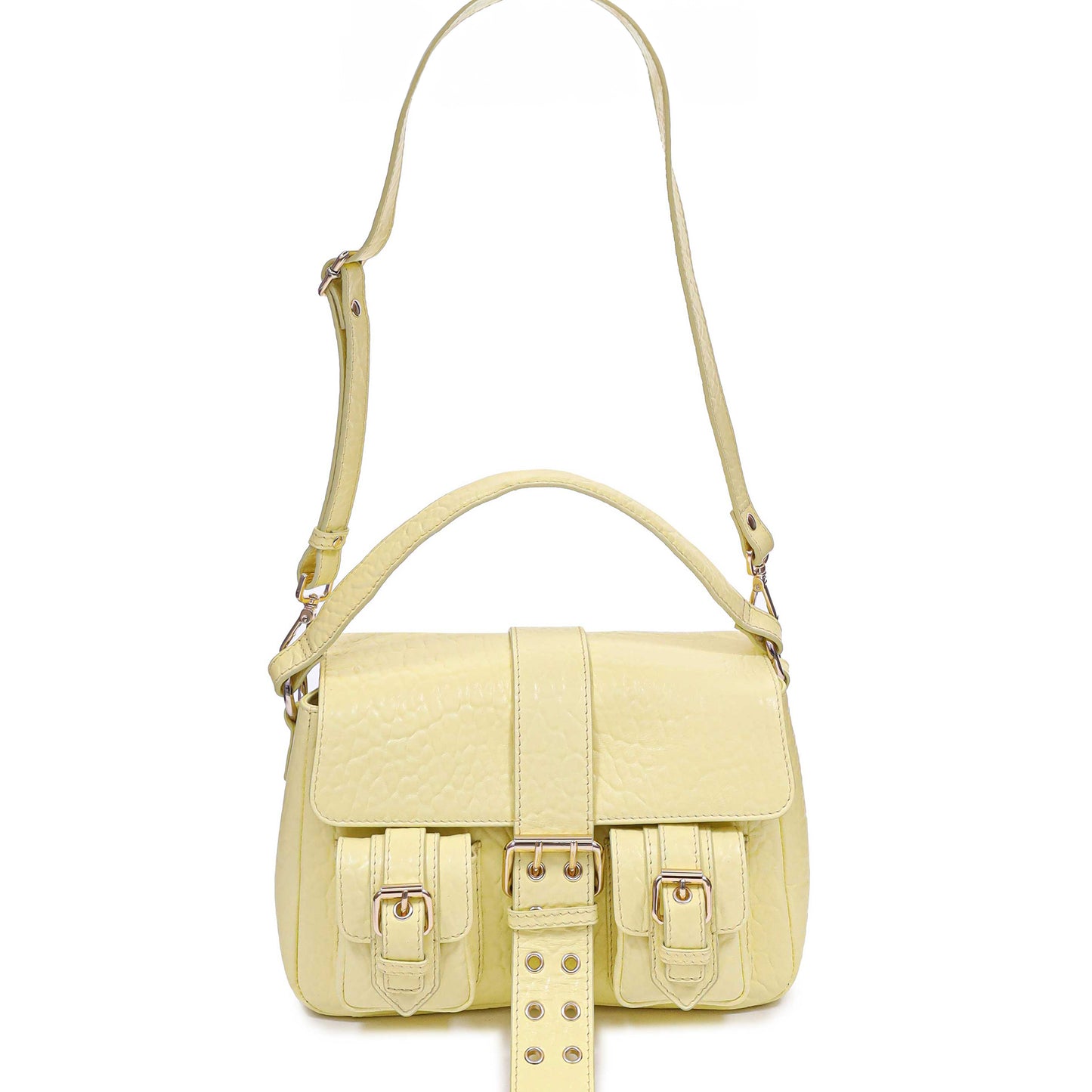 Núnoo Honey Buckle New Zealand Light Yellow w. Gold Medium Yellow