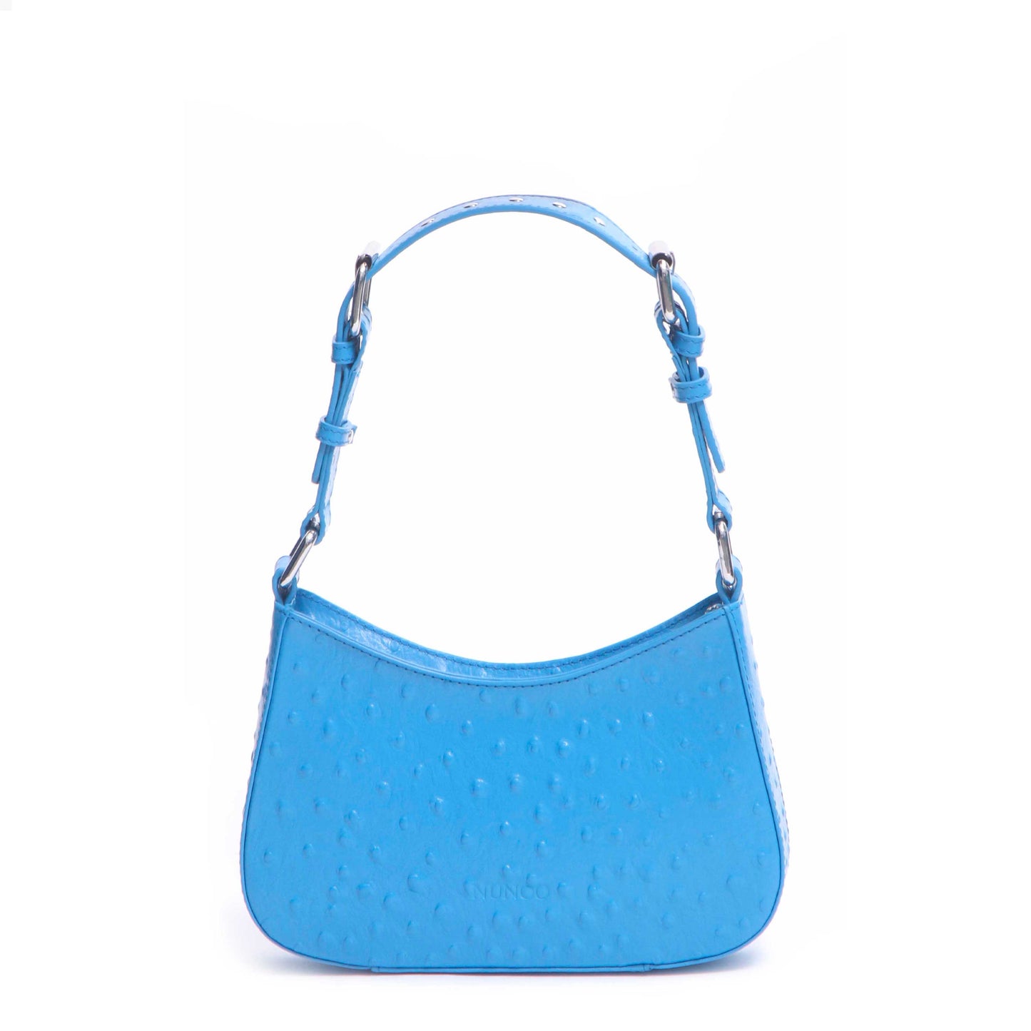 Núnoo Juno Ostrich Blue Medium
