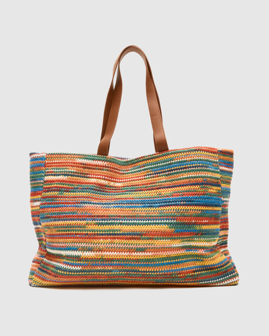 Núnoo Lina Crochet Multi Large Multi color