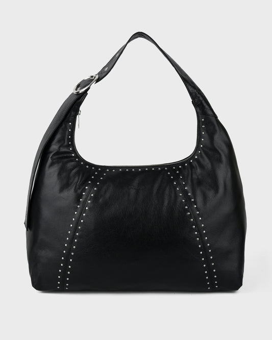 Núnoo Maxi Dandy Buckle Rivet Mountain Black Maxi Black