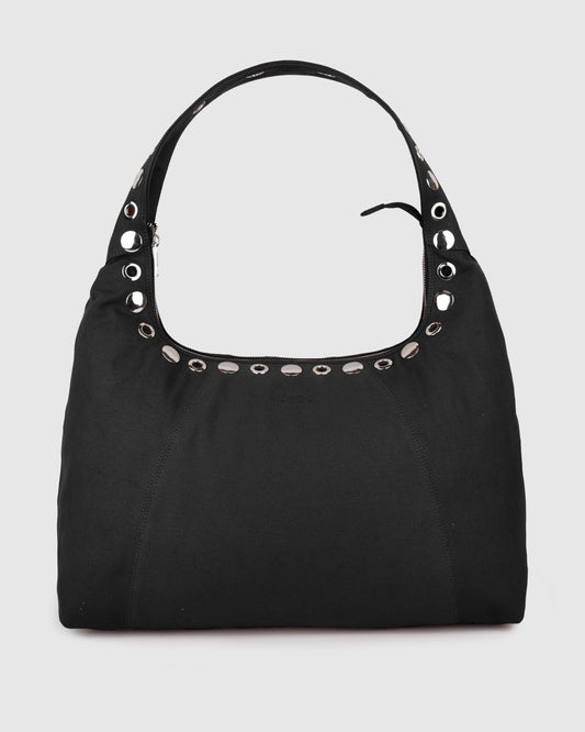 Núnoo Maxi Dandy Studs Canvas Black Maxi Black