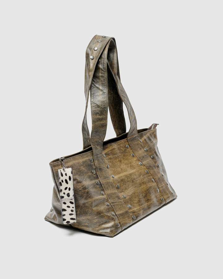 Núnoo Maxi Shopper Rivet Maxi Grey