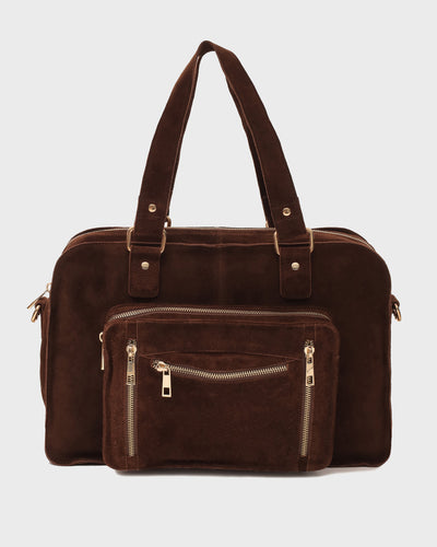 Mille Suede Dark Brown Núnoo X Villoid