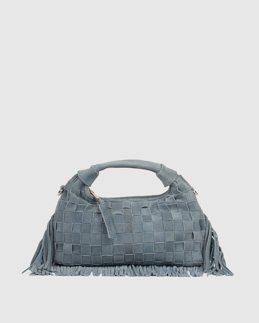 Núnoo Mini Dandy Braided Fringe Jeans - Berg Larsen x Núnoo Small bag Jeans