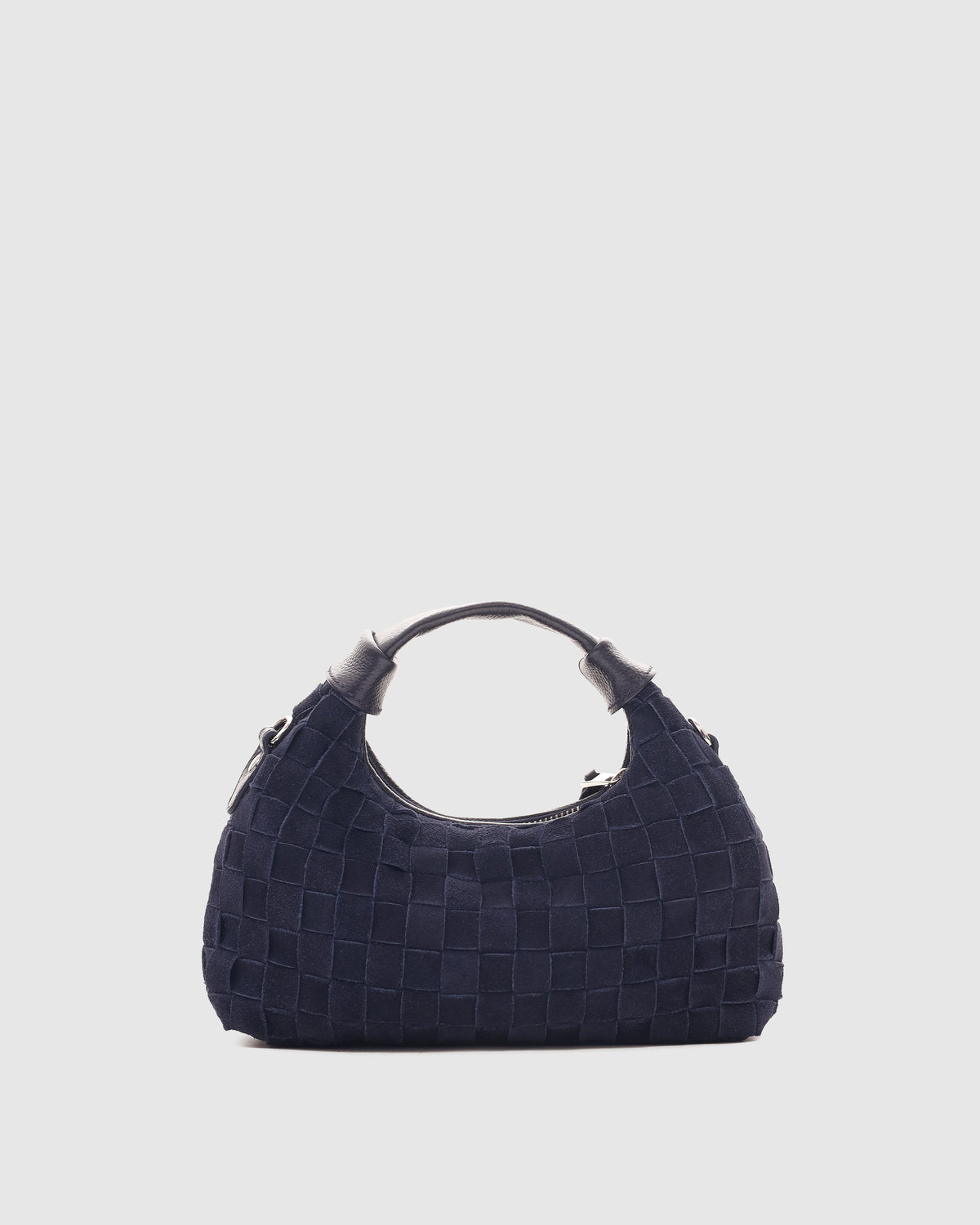 Núnoo Mini Dandy Braided Suede Midnight Blue Small bag Midnight Blue