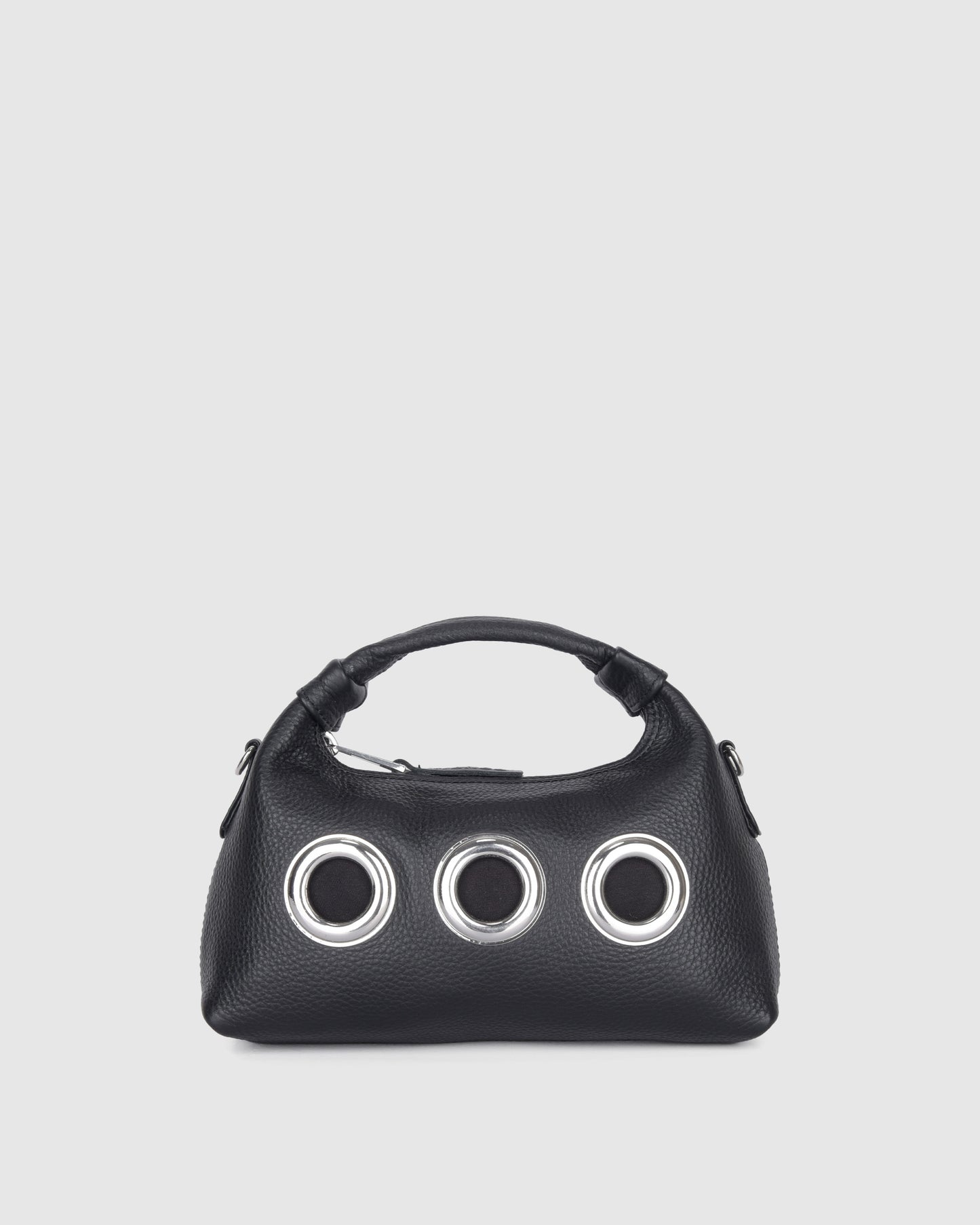 Núnoo Mini Dandy Eyelet Soft Black Small bag Black