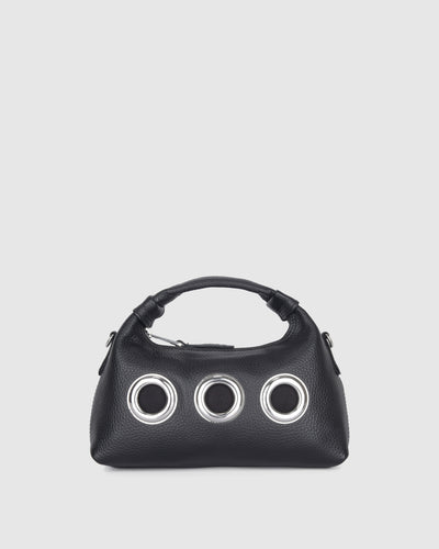 Mini Dandy Eyelet Soft Black