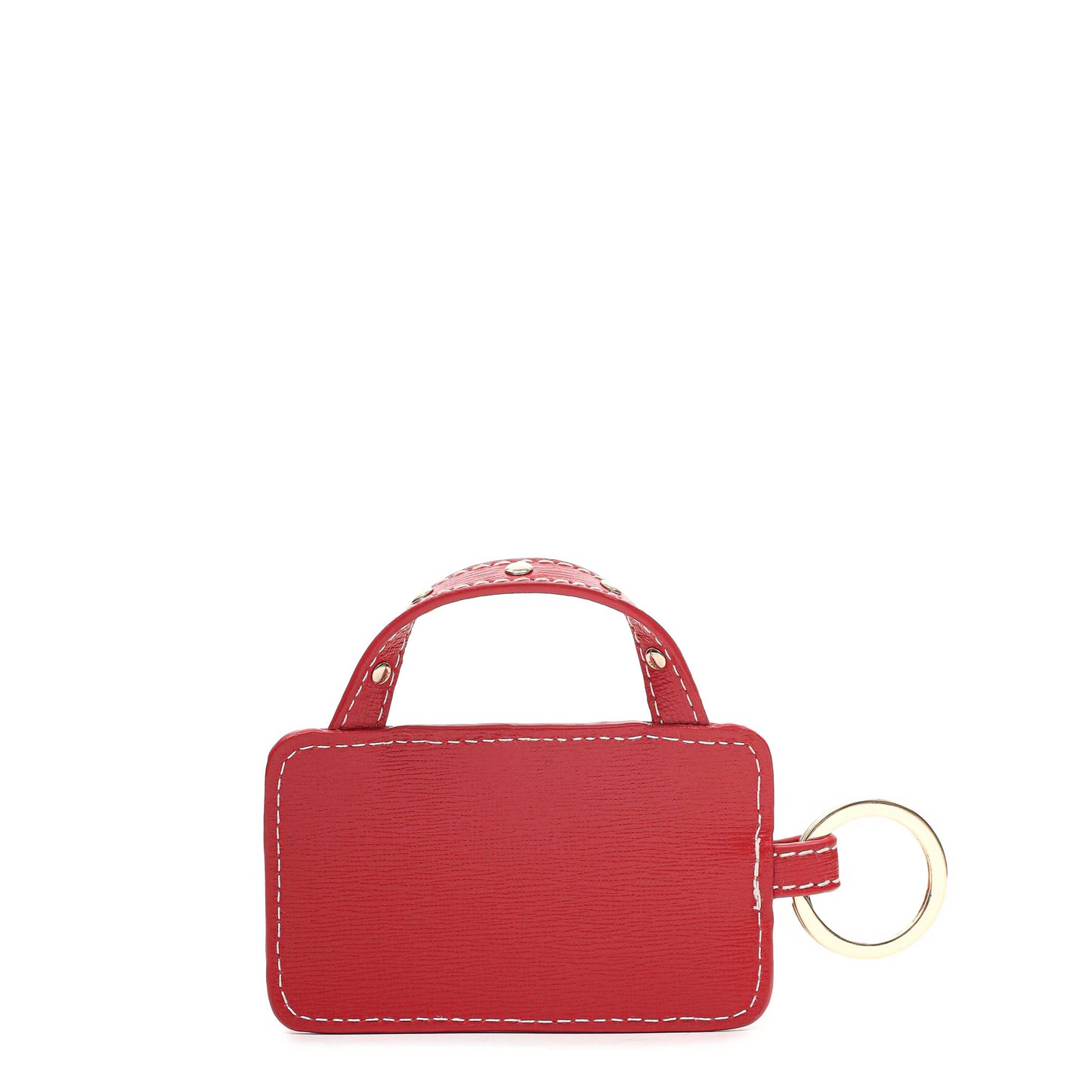 Núnoo Mini Helena Keyring Florence Bright Red w. Gold Accessories Bright Red