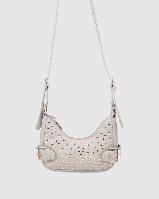 Núnoo Palma Rivet Pure Stone w. Gold Small bag