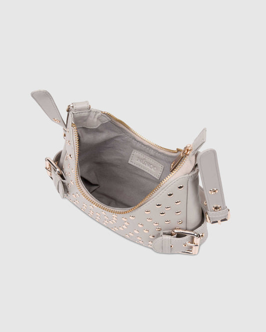 Núnoo Palma Rivet Pure Stone w. Gold Small bag