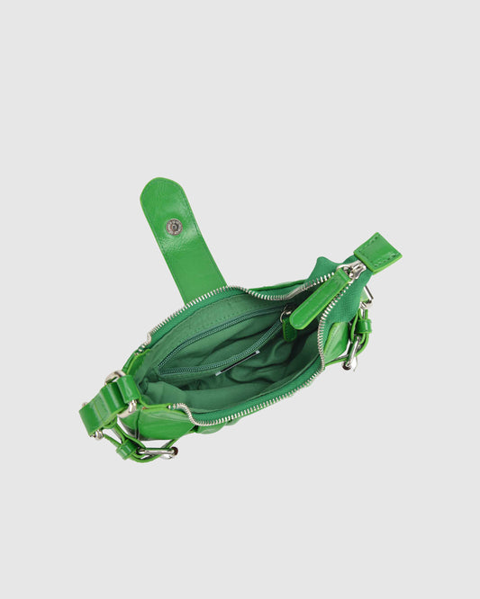 Núnoo Palma Wrinkle Green Small bag