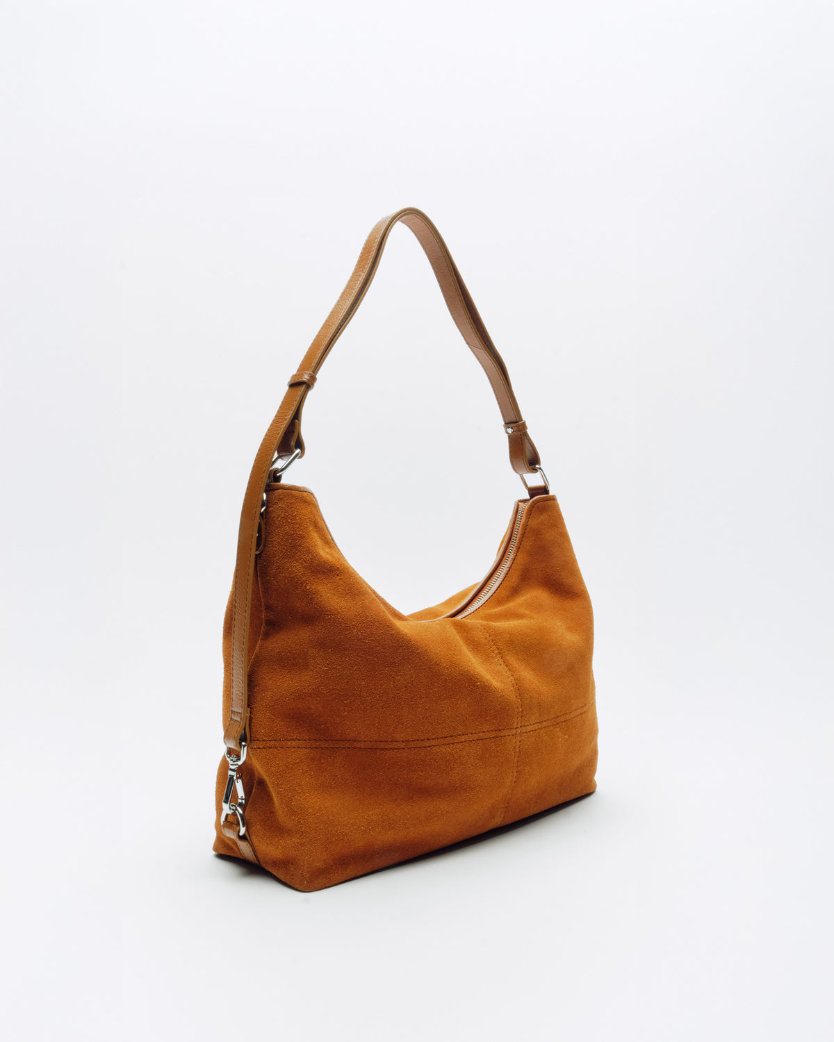 Núnoo Rio Suede Pecan Brown Large Pecan Brown