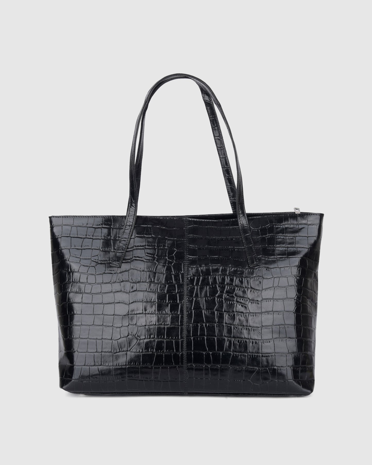 Núnoo Shopper Braided Texas Dusty Blue Large Black