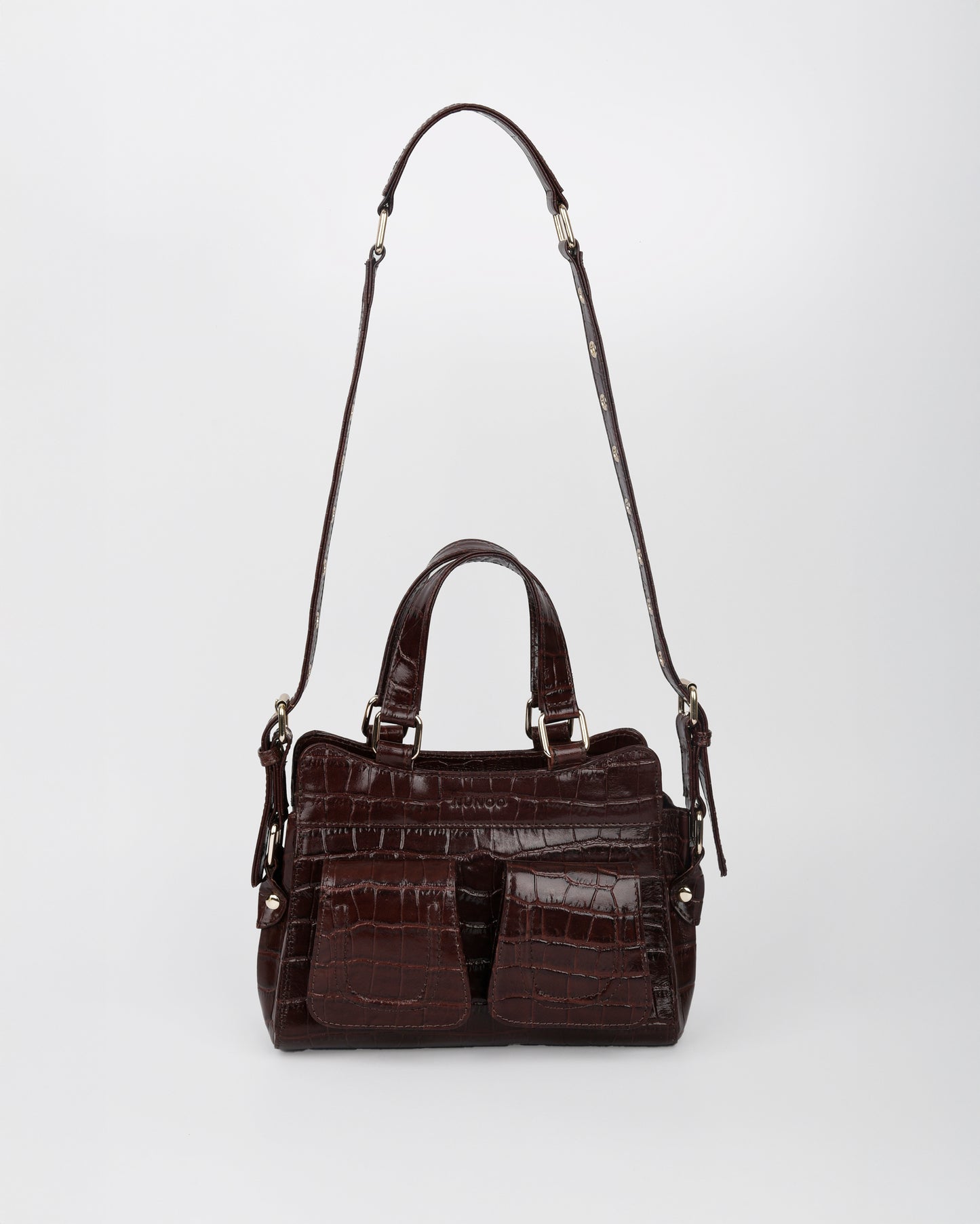 Núnoo Small Cher Texas Brown w. Gold Medium Brown