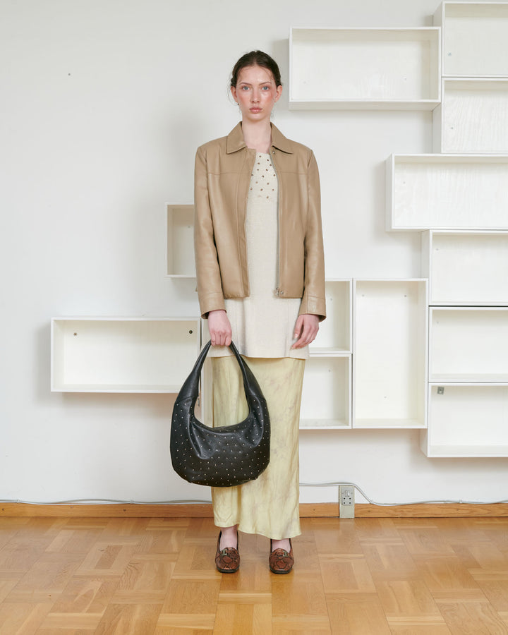 Núnoo Small Gabi Rivet Mountain Black Large Black