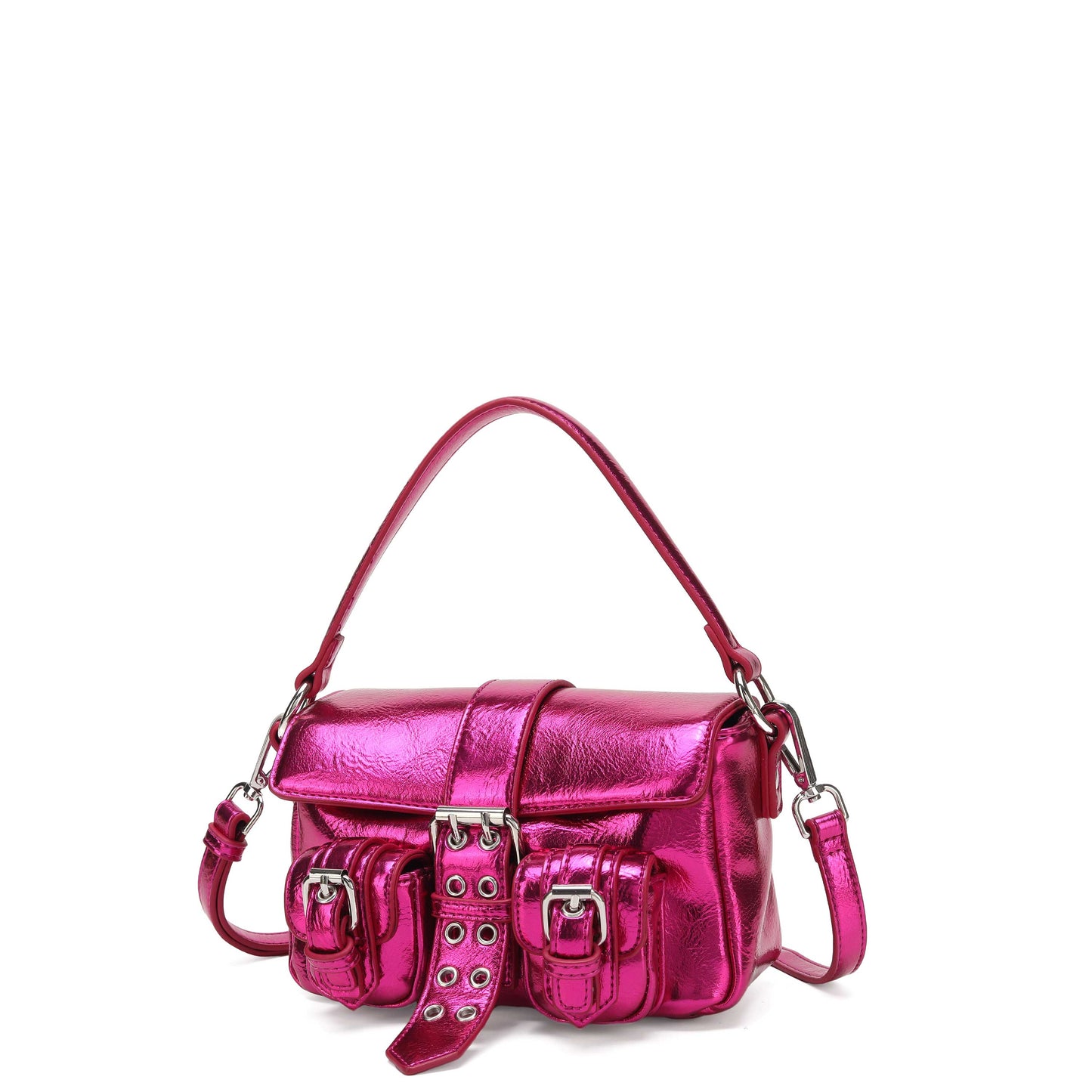 Núnoo Small Honey Buckle Recycled Cool Pink Small bag Pink