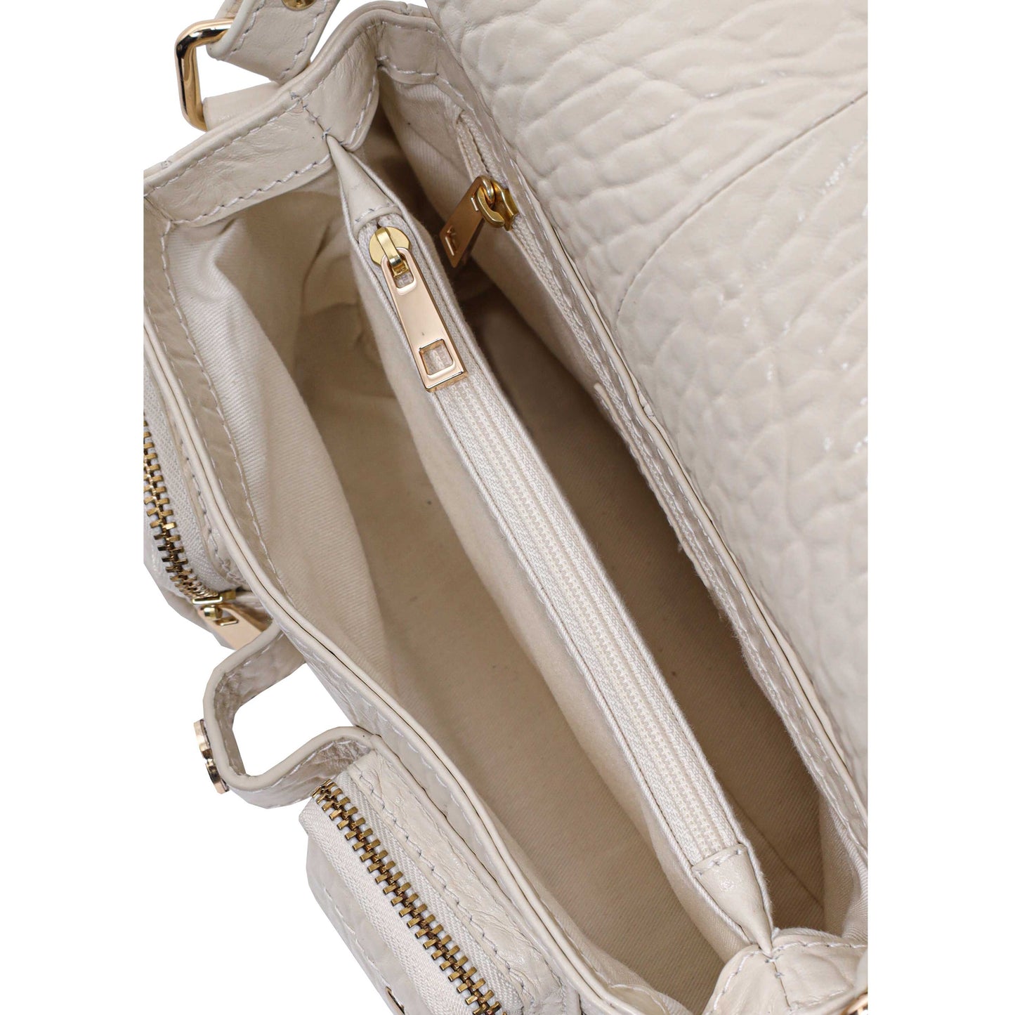 Núnoo Small Honey new zealand beige w. gold Small bag Beige