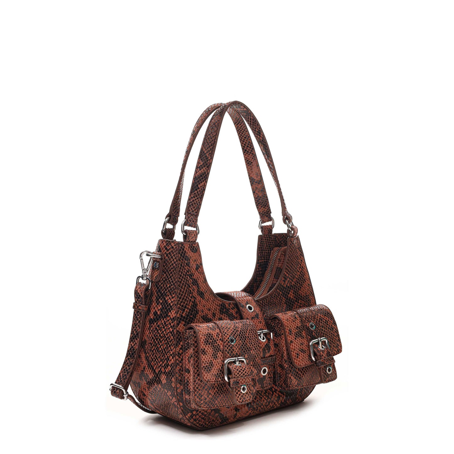 Núnoo Alva Jungle Red Shoulder bags Red