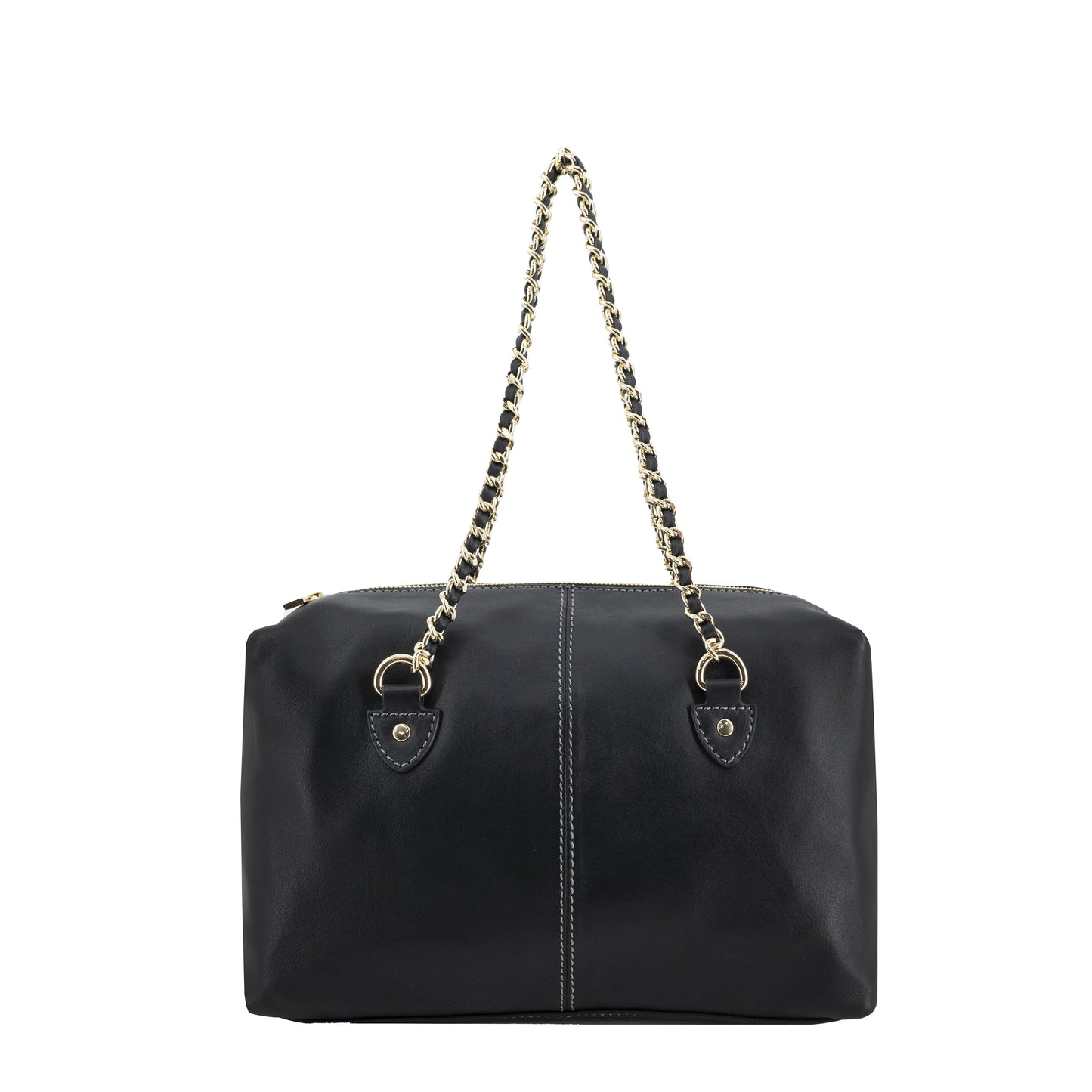 Núnoo Amara Chain Cozy Black w. Gold Shoulder bags Black