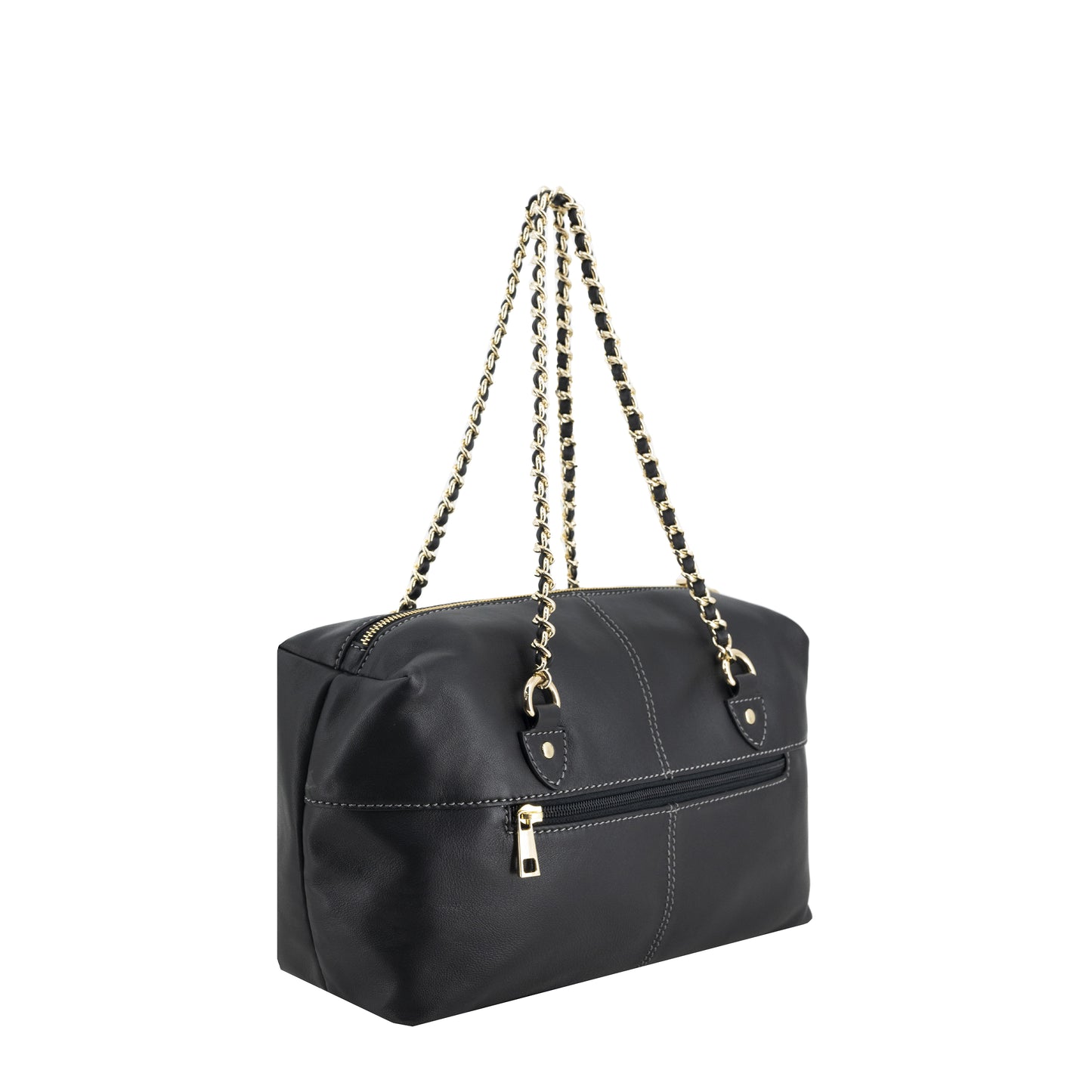 Núnoo Amara Chain Cozy Black w. Gold Shoulder bags Black