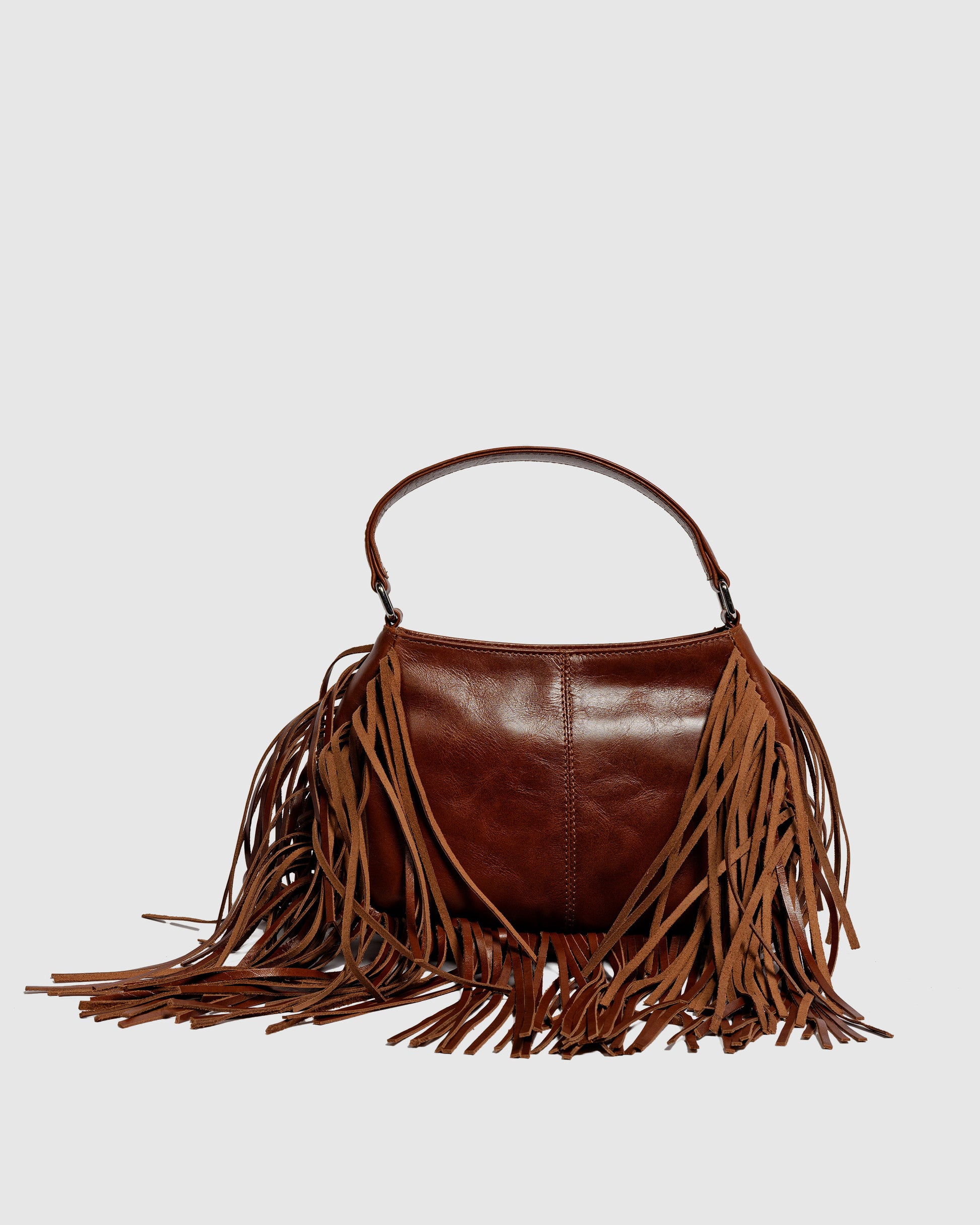 Núnoo Betty Fringe River Brown Small bag Brown