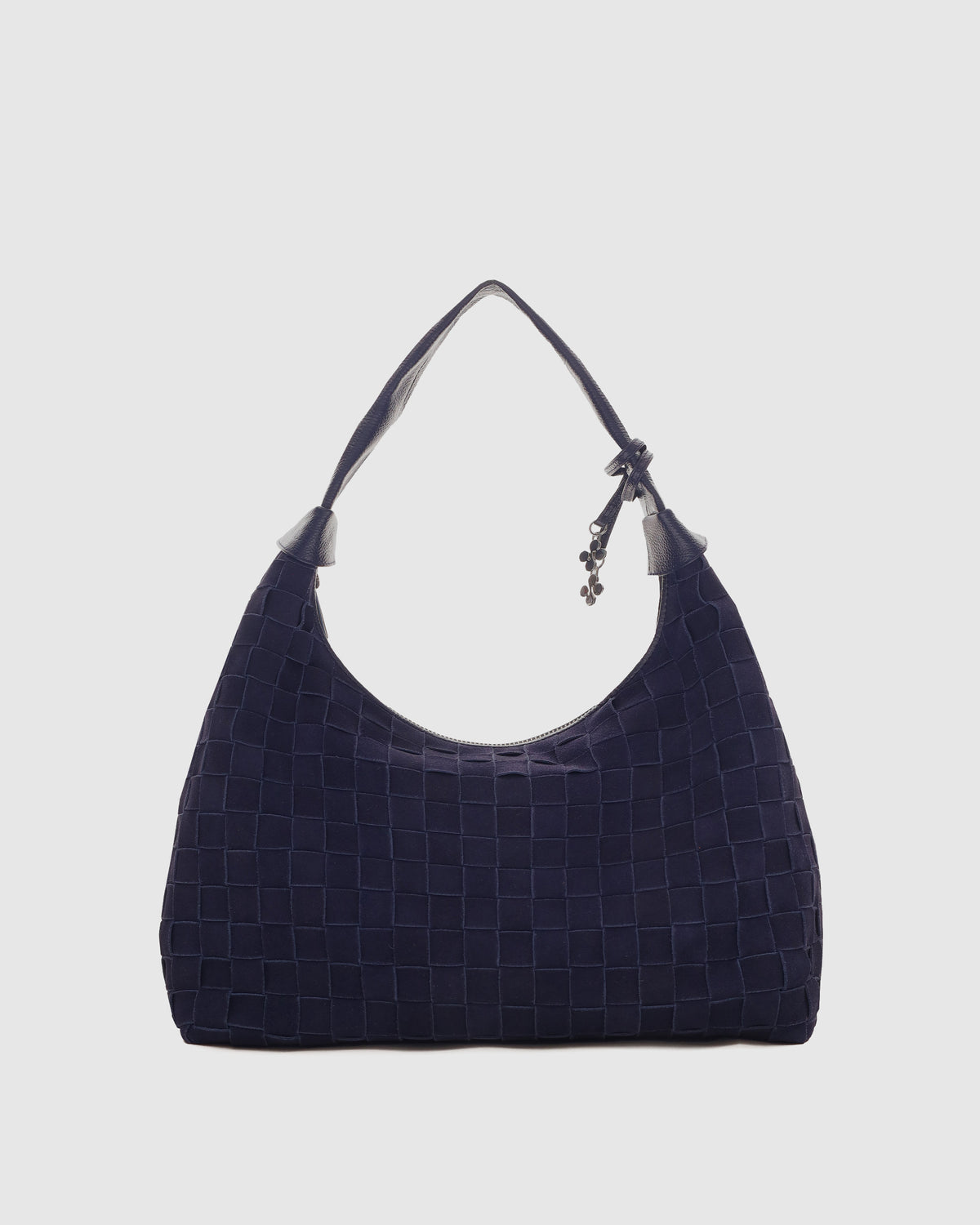 Núnoo Big Dandy Braided Suede Midnight Blue Large Midnight Blue