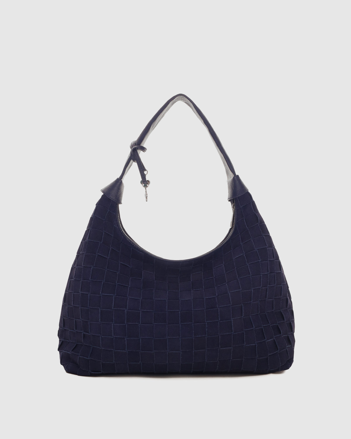 Núnoo Big Dandy Braided Suede Midnight Blue Large Midnight Blue
