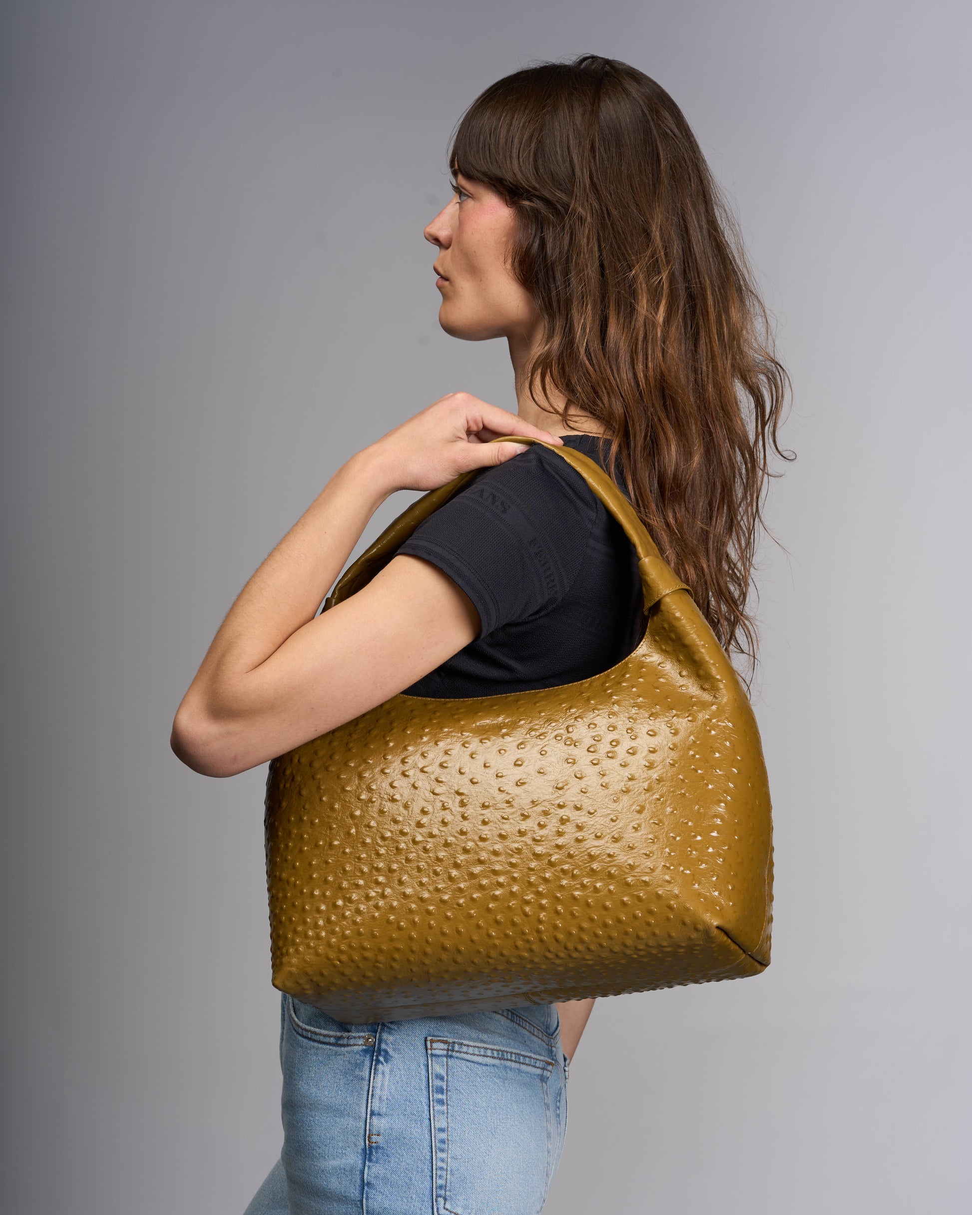 Núnoo Big Dandy Pebble Olive Large