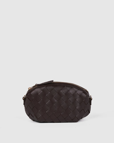Cara Braided Florence Chocolate w. Gold