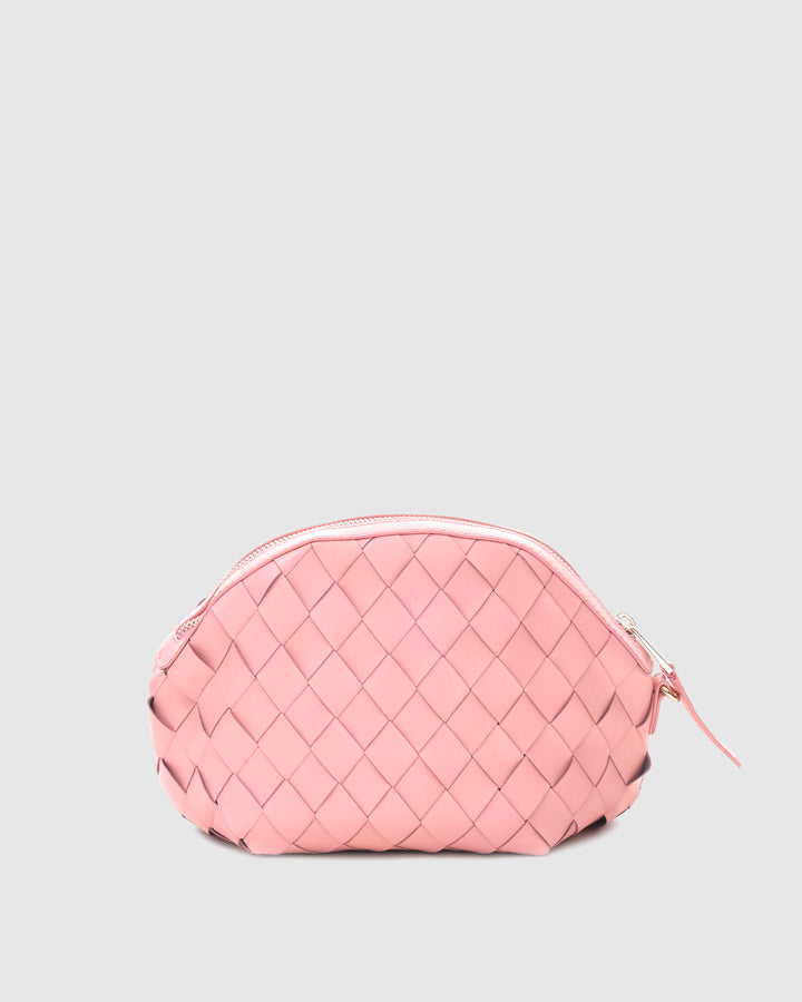 Núnoo Cara Braided Florence Quartz Pink w. Gold Small bag Quartz Pink
